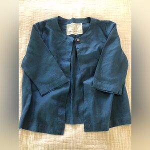 Not perfect linen jacket EUC 1878